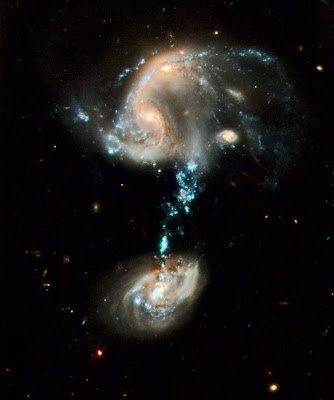  19 years hubble has taken dozens of exotic pictures of galaxies going